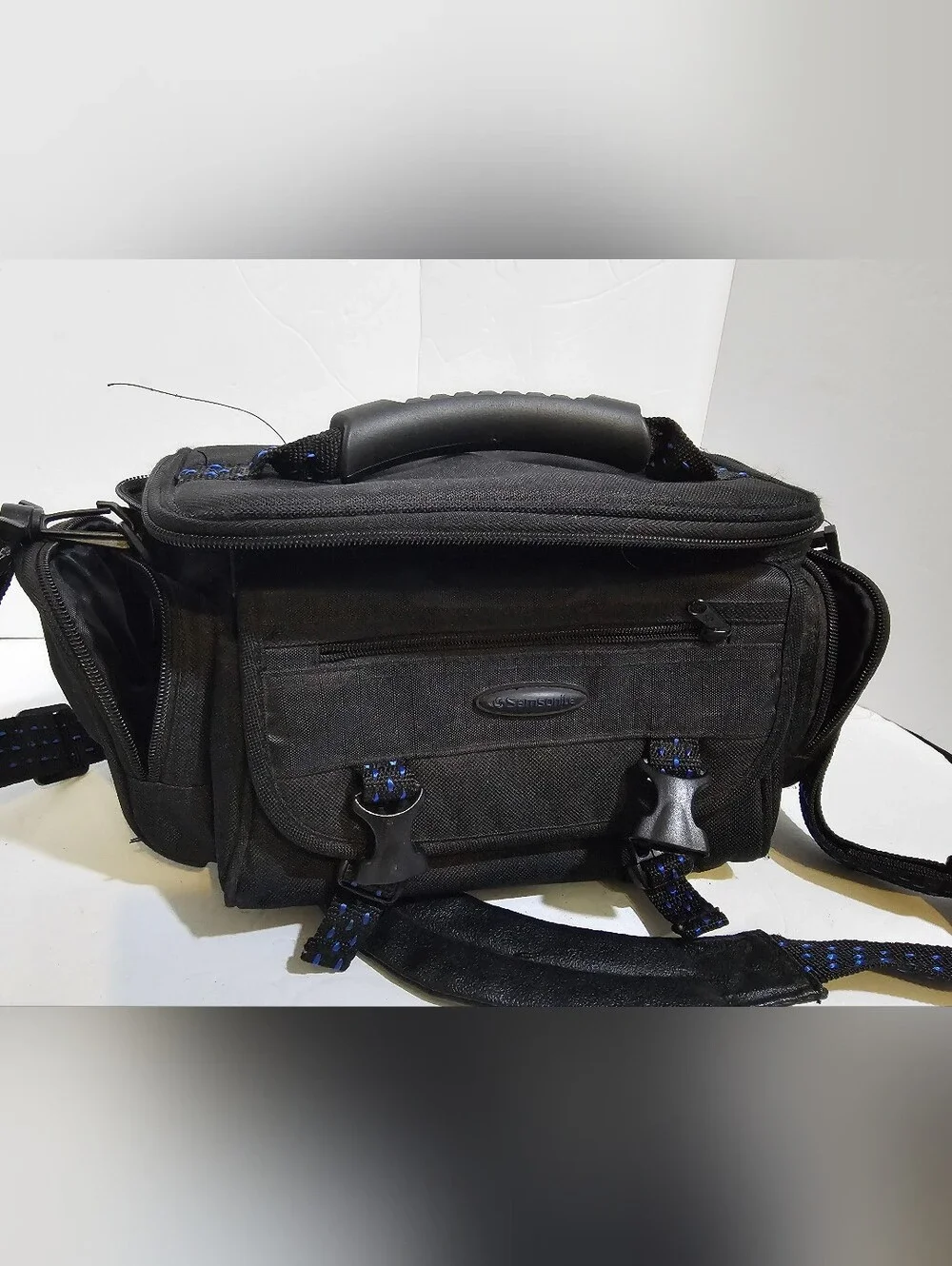 Samsonite Vintage Deluxe black digital or film camera or camcorder bag
